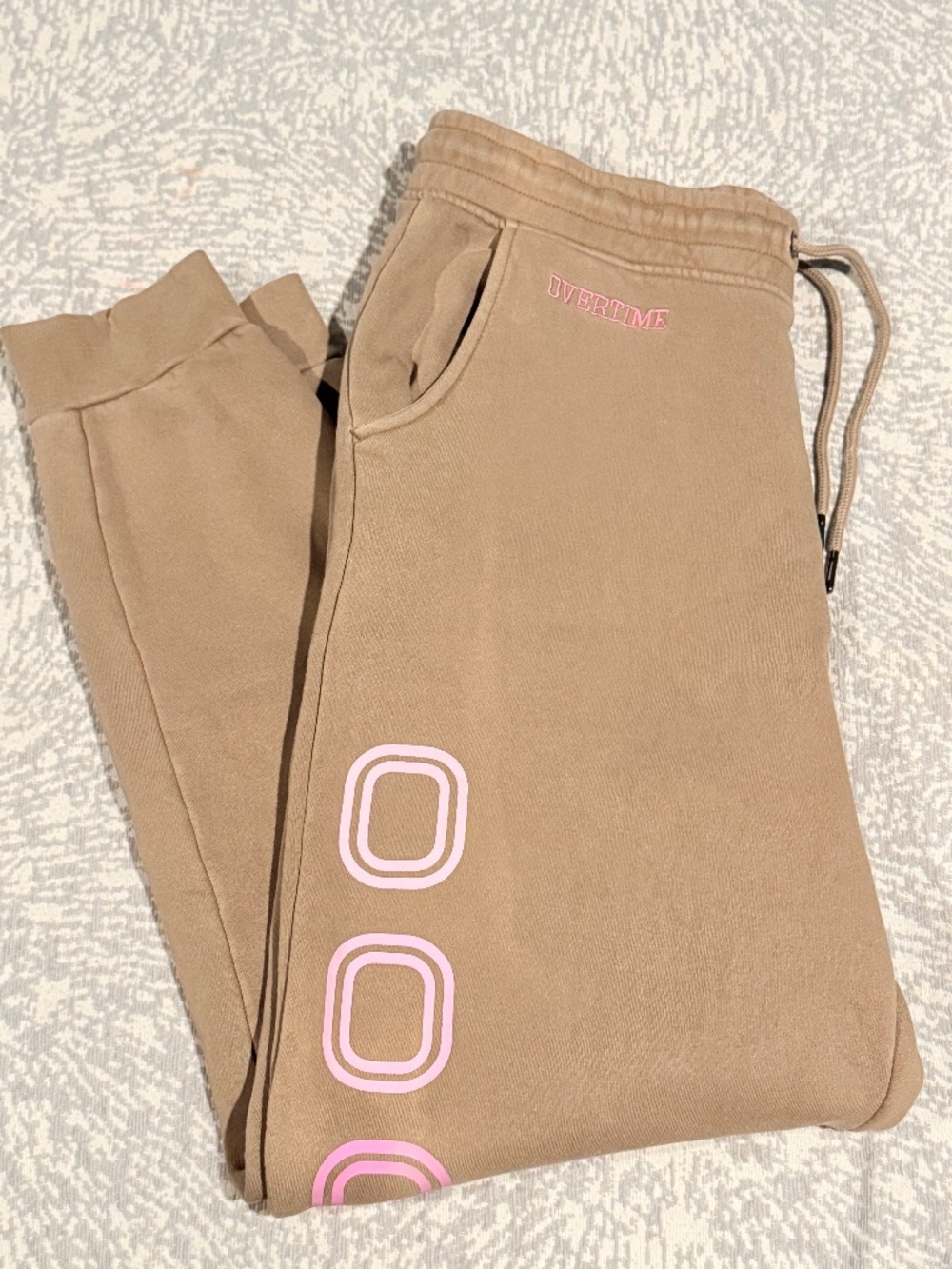 Overtime Clothing Brown Jogger Sweatpants Size M